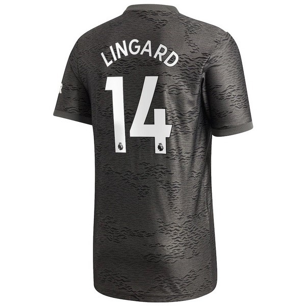 Camiseta Manchester United NO.14 Lingard 2ª Kit 2020 2021 Negro